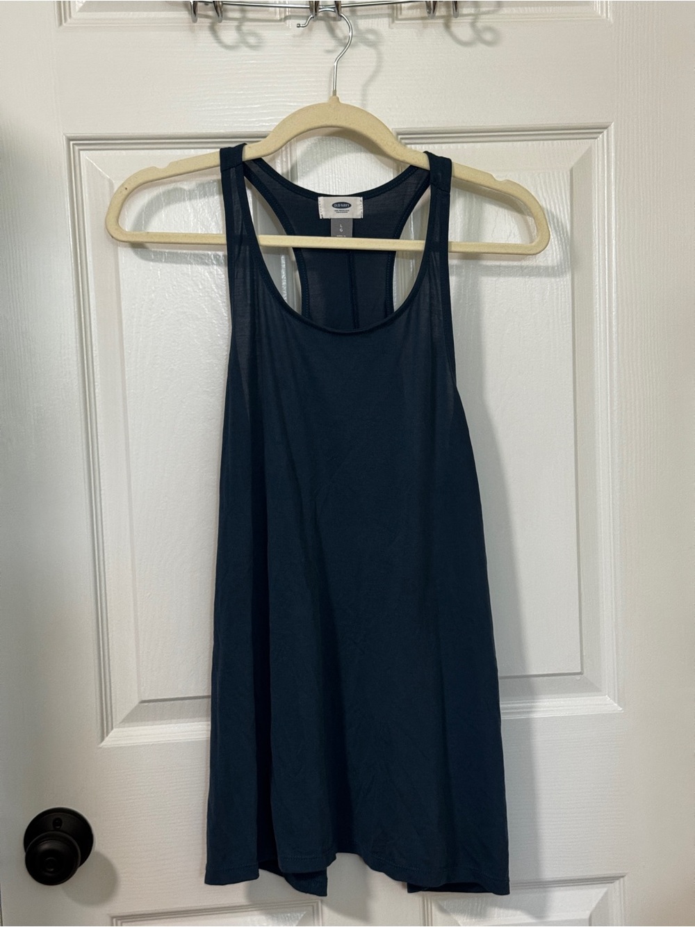 Old Navy Dark Navy Racerback Tank Top